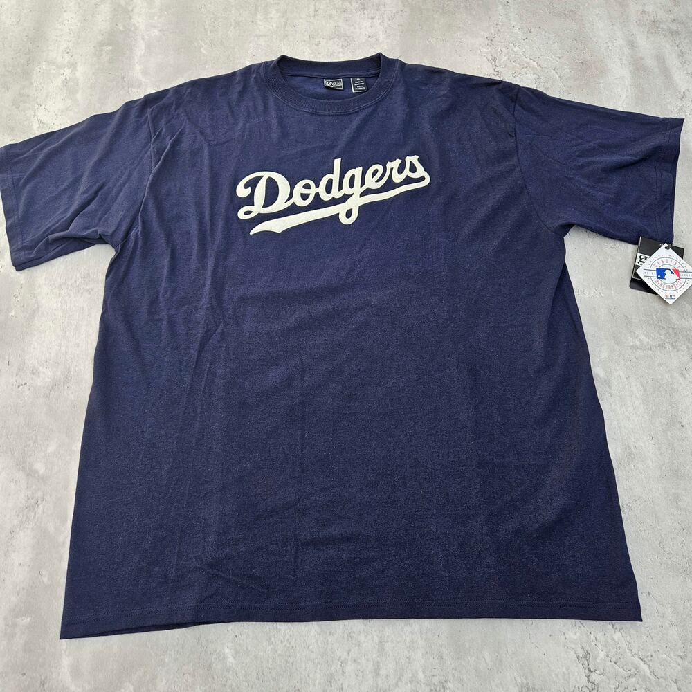 Dodgers T-Shirt Gear for Sports Size XL New With Tags Blue Genuine Merchandise